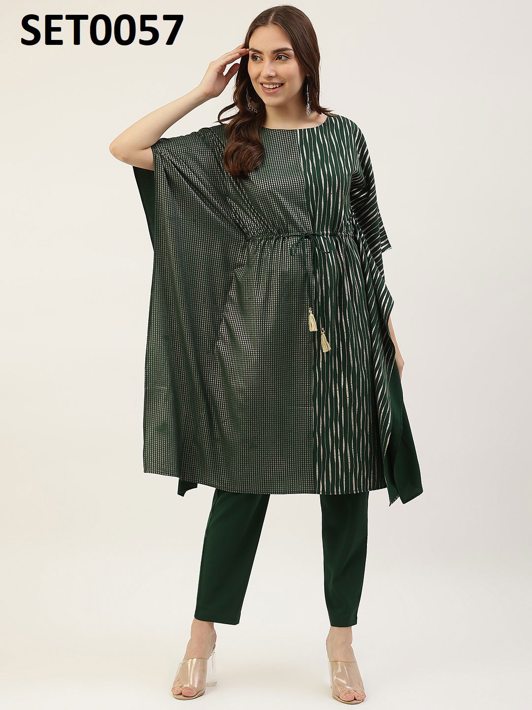 Fiorra SET0000 06 Designer Kaftan Kurti With Bottom Wholesale Clothing Suppliers In India
